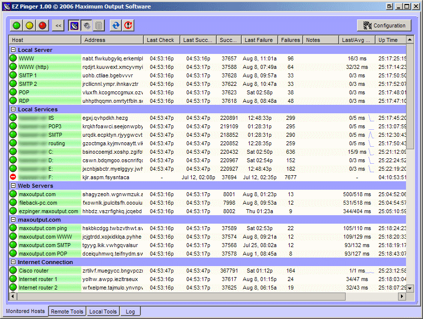 Screenshot for EZ Pinger 1.01.061220